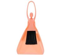 PEPLAYTAL Dustpan and Broom for Small Animal Cage Cleaning Plastic Compact Cleaning Tool for Hamster Guinea Pig Rabbit Cages Home and Car Interior Easy to Use and Store
