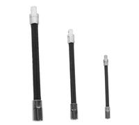 PEPLAYTAL Flexible Socket Extension Bar Set Flexible Wound Spring Extension Bars for Car Repair and DIY Maintenance