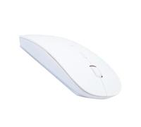 PEPLAYTAL Ghz Wireless Mouse for Laptops and Pcs with USB Nano Receiver Battery Operated Energy-saving Optical Mouse Ergonomic White Design Compatible with Windows Xp to Win