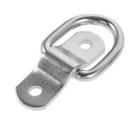 PEPLAYTAL Heavy-duty D Ring Tie Down Trailer Anchor Lashing Ring for Trucks Trailers Cargo Securing Iron Construction with Versatile D-shaped Design for Safe Load Fastening