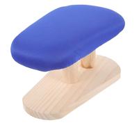 PEPLAYTAL Household Wood Ironing Tool Curved Padded Sleeve Ironing Board with Non-slip Stable Base High Temperature Resistant for Frequent Clothes Pressing and Tailoring Use