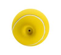 PEPLAYTAL Interactive Latex Dog Chew Toy Squeaky Tennis Design for Grinding Teeth and Biting Pet Toy for Engaging Playtime and Reducing Destructive Behavior