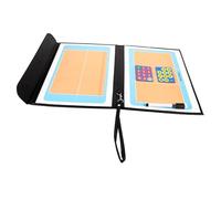 PEPLAYTAL Iron Volleyball Coaching Board Sports Ball Training Strategy Whiteboard for Coaches Erasable Reusable Tactical Planning Aid for Match Analysis