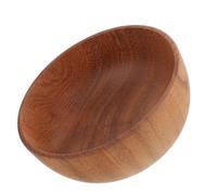 PEPLAYTAL Large Rustic Wooden Salad Bowl Acacia Wood Mixing Serving Bowl for Fruits Snacks Rice Multipurpose Kitchen Dining