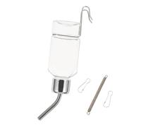 PEPLAYTAL Leak-Proof Automatic PET Water Dispenser Hanging 500ml Dog and Rabbit Water Bottle Food Container Base Suitable for Small Animals
