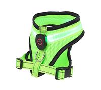 PEPLAYTAL Led Luminous Vest Dog Vest Cooling Dog Pet Assistance Usb Charging Fashionable
