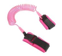 PEPLAYTAL Lost Wristband with Traction Rope Elastic Harness Belt for Safe Travel Pink for Shopping Parks and Outdoor Activities