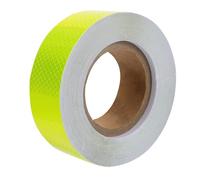PEPLAYTAL Luminous Safety Tape Fluorescent Reflective Warning Strip Self-adhesive for High Visibility Traffic and Safety Marking