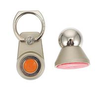 PEPLAYTAL Magnetic Car Phone Holder Multi Functional Metal Phone Stand for Safe Driving Easy One Hand Use Durable Design for GPS and Calls