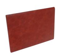 PEPLAYTAL Magnetic Leather Folder Business Document Organizer Binder Portfolio for Men with Flexible Pen Holder Practical Contract and Data Storage Office File Management