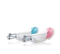 PEPLAYTAL Nail Scissors for Boy Girl Nail Clippers Magnifying Glass Stainless Steel Ergonomic Handle Suit Random Color