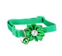 PEPLAYTAL Pet Adorable Flower Collar Bell Neck Chain for Cats Dogs Creative for Fashion Parties Pet Accessory