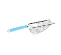 PEPLAYTAL Pet Litter Stainless Steel Sifting Scoop Non-stick Cat Litter Tool for Easy Cleaning Mesh Compact Design for Store Use