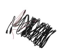 PEPLAYTAL Pin Male to Female Car Rear Extension Cable for Dash Recorder Flexible Backup Camera Cord with Wear-resistant Cover High-definition Signal Transmission for Truck Rv Bus Rearview