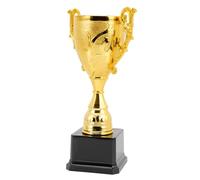 PEPLAYTAL Plastic Competition Trophy Award Prize for Boys and Bright Gold Reward for Sports Talent Shows Party Games and School Contests