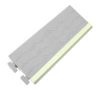PEPLAYTAL Plastic Ramp for Robot Vacuum Cleaner with Skid Groove Plastic Material Suitable for Doorsteps and Indoor Use Non Slip Surface Ensures Safe Passage for Cleaning Robots and Wheels