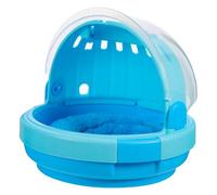 PEPLAYTAL Portable Bird Cage for Budgie Guinea Pig Puppy Hand-held Warm Nest Pet Accessory
