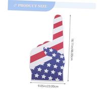 PEPLAYTAL Portable Cheer Foam Finger Hand for Sports Events EVA Material Comfortable Grip for Football Fans Concerts Festivals and Party Atmospheres