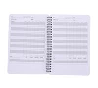 PEPLAYTAL Portable Fitness Notebook Daily Training Planner Workout Log Notepad Gym Journal for Men and Women Coil-bound Exercise Organizer with Convenient for Diet and Workout Scheduling
