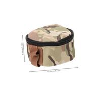 PEPLAYTAL Portable Gas Canister Cover Folding Protective Sleeve for Camping and Outdoor Picnic Lightweight Gas Tank Protector with Easy-clean Design Compact Storage Grill Accessories