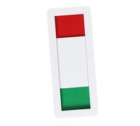 PEPLAYTAL Privacy Slider Door Indicator Sign for Office Meeting Rooms and Bathrooms Acrylic Occupied Vacant Marker with Bright Red Green Visibility Practical Sliding Privacy Door Marker for