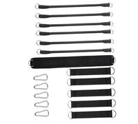 PEPLAYTAL Pull-up Assist Band Black Exercise Pull Rope for Home Fitness Strength Training with Comfortable Grip Easy to Install for Bodyweight Workouts