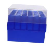 PEPLAYTAL Reusable Plastic Cryogenic Storage Box Vial Organizer for Laboratory Low Temperature Endurance Sample Tube Holder Cryovial Freezer Container