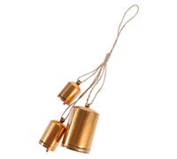 PEPLAYTAL Rustic Style Vintage Cow Bell Ornament Metal Hanging Retro Bell with Weathered Finish Country Charm Decoration for Home Garden Patio and Party Accents