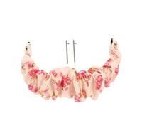 PEPLAYTAL Scrunchie Watch Strap Leopard Print Compatible with Samsung Watch Active Stylish Printed Watchband for Women Comfortable Daily Wear