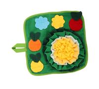 PEPLAYTAL Small Animal Sniffing Pad Soft Foraging Mat for Hamsters and Birds Slow Feeder Training Tool and Easy to Clean Promotes Healthy Eating Habits