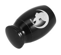 PEPLAYTAL Small Stainless Steel Bunny Urn for Pet Ashes Compact Keepsake Memorial Cremation Container for Cats and Dogs and Lightweight Design for Home Travel