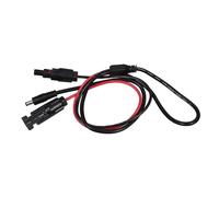 PEPLAYTAL Solar Panel Cable Connector Efficient Dc Power Adapter Wire for Home Solar Systems Compatible with Acv Photovoltaic Devices Easy Installation