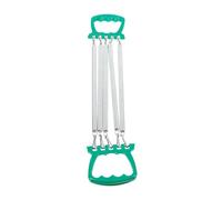 PEPLAYTAL Spring Steel Chest Expander for Lightweight Fitness Exerciser with Safe Design Portable Sports Pulling Band for Strength Flexibility and Active Training