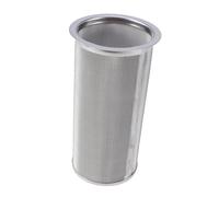 PEPLAYTAL Stainless Steel Coffee Filter Cylinder with Handle Fine Mesh Tea Strainer and Reusable Coffee Filter Basket for Home Kitchen and Shop