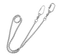 PEPLAYTAL Stainless Steel Foot Chain for Birds Off Metal Ankle Ring Anklet with Extra Thick Chain for Parrots Cockatiels Lovebirds Safe and Strong Bird Foot Anklet
