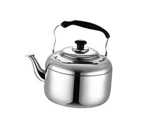 PEPLAYTAL Stainless Steel Stovetop Tea Kettle Large Capacity Whistling Water Pot with Wide Spout for Home and Office Safe Boiling Gas Hob Compatible