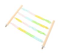 PEPLAYTAL Sugar Glider Hanging Climbing Toy Frame Swing for Hamster Chinchilla Small Animal Cage Enrichment Plaything Climbing Chain