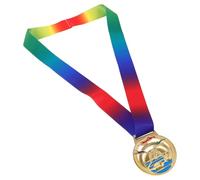 PEPLAYTAL Swimming Sports Medal with Neck Ribbon Zinc Alloy Metal Award for Swimming Competitions Lightweight and Fade-resistant Party Medals for Contest Winners