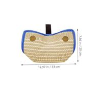 PEPLAYTAL Tear Resistant Jute Dog Training Pillow with Ergonomic Handle for Medium to Dogs Professional Bite Strengthening for Aggression and Practical Training for Home and Centers