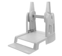 PEPLAYTAL Thermal Label Holder Stand for External Printer Labels Easy Assembly Rack Organizer for Warehouses Offices Retail Factories Compatible Printer Supplies