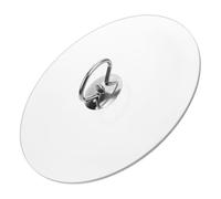 PEPLAYTAL Thickened Tempered Glass Lid Replacement Round Cover for Pots and Bowls Reusable Clear Flat Lid for Microwave Splatter Guard and Food Preservation