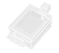 PEPLAYTAL Transparent Ship Button Protective Cover with Self-adhesive Flipping Design Toggle Rocker Switch Guard for Accidental Operation Prevention and Enhanced Safety