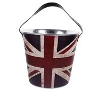 PEPLAYTAL Vintage Ice Cube Bucket Capacity for Party Bar and Outdoor Use Smooth Edges Sturdy Structure for Cooling Beer Wine Bottles
