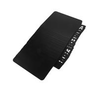 PEPLAYTAL Vinyl Record Dividers A-z Alphabetical Organizer Tabs with Plastic Index Cards Storage Divider for Vinyl Albums Simplified Filing and Easy Record Sorting