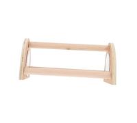 PEPLAYTAL Wooden Chicken Perch Stand with Mirror Durable Pet Bird Supplies for Parrots and Chickens Safe and Easy to Install Bird Activity Rod for Hens and Roosters to Play and Rest