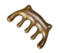 PEPLAYTAL Wooden Comb for Scalp Five-point Acupoint Therapy Tool Smooth Edges for for Safe and Comfortable Design