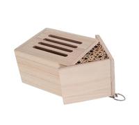 PEPLAYTAL Wooden Insect Hotel Durable Butterfly Houses Bee Nesting Box for Garden Educational Insect Shelter for Attractive Outdoor Wildlife Habitat