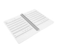 PEPLAYTAL Workout Log Book Fitness Journal Planner for Women and Men Convenient Gym Notebook with Workout Tracker and Health Diary Compact Exercise Log for Daily Training and Progress