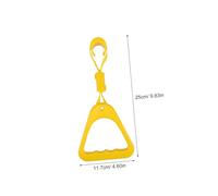 PEPLAYTAL Yellow Bus Handrail Ring Car Grab Handle for Elderly Fall Assist Devices Public Transport Mobility Aid Support for Seniors