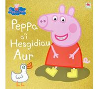 Peppa a'I Hesgidiau Aur| Peppa Pinc | Llyfr Cymraeg | Welsh paperback book | 'Peppa Pig: Peppa's Golden Boots' is the English title | enjoy reading Peppa in Welsh! |for young children 18 months plus